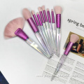 10pcs Exquisite Cosmetics Brush Cosmetic Brushes Set